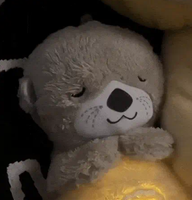 Breathing Teddy Bear with Soothing Music for Babies – Soft Plush Sleep Aid for Newborns & Infants