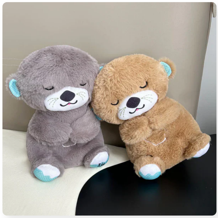 Breathing Teddy Bear with Soothing Music for Babies – Soft Plush Sleep Aid for Newborns & Infants